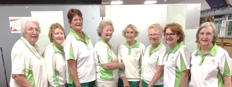 Left to right, J. Harris, M. Yeend, C. Fitzgerald, D. Smith, G. Scott, P. Hilder, D. Trovato, T. Hezlett