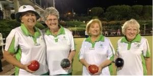 L- R: Davidson, D. Sweeney, E. Bromley, E. Whelan
