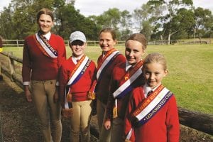 Our Champions from Zone 23 Show Riding