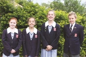 2018 Student Leaders-Junior School House Captains