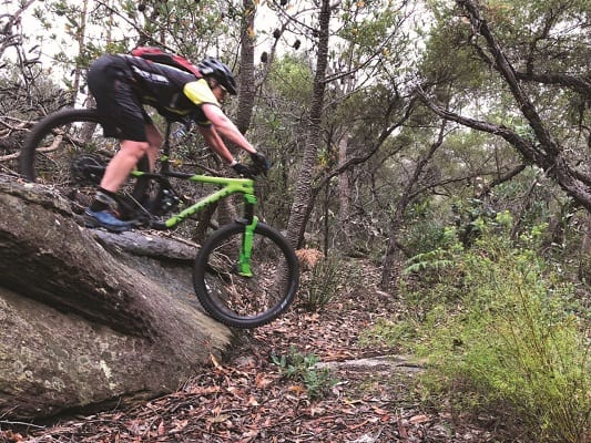 Trevor’s Lane trail transforms into a short loop of unsanctioned, community-created singletrack bliss which includes the Refuge Rocks Lookout.