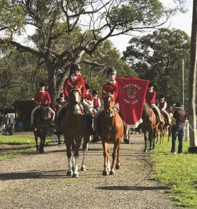 Arcadia Pony Club riders at Zone 23 Jamboree
