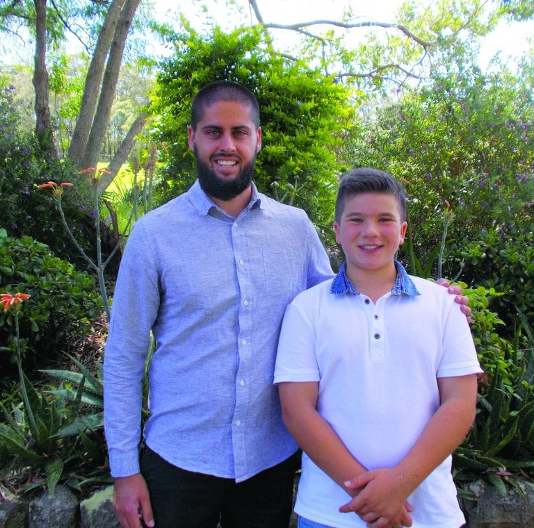 Lachlan Gage and Joshua Azzi