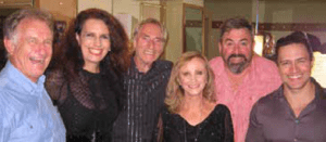 Richard Young, Nikki Gillis, Frank Ifield, Donna Boyd, Steve Passfield, John Stephan