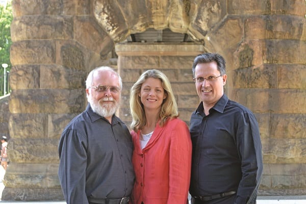 Robert Harris, Christina Wilson and Alan Hicks