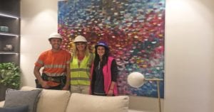 by Belinda Nadwie, local artist