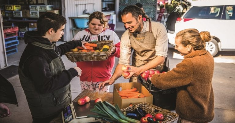 Skill based learning at the Farm Shop