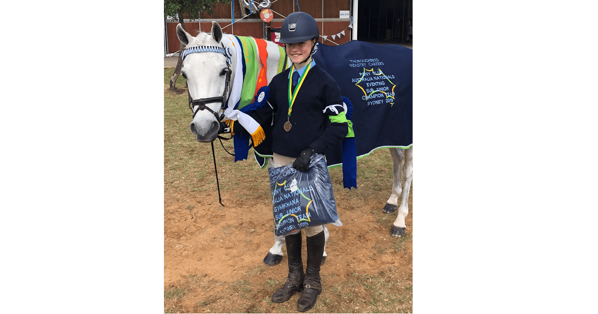 Maddie and Good Scout – winners are grinners!