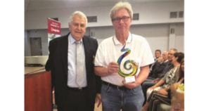 John Pullio, President of Dural Country Club with Udo Hoppe of Dural