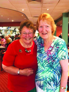 Margaret with President Robyn