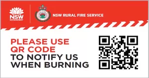pile burn Rural Fire Brigade