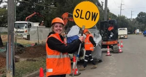 road works