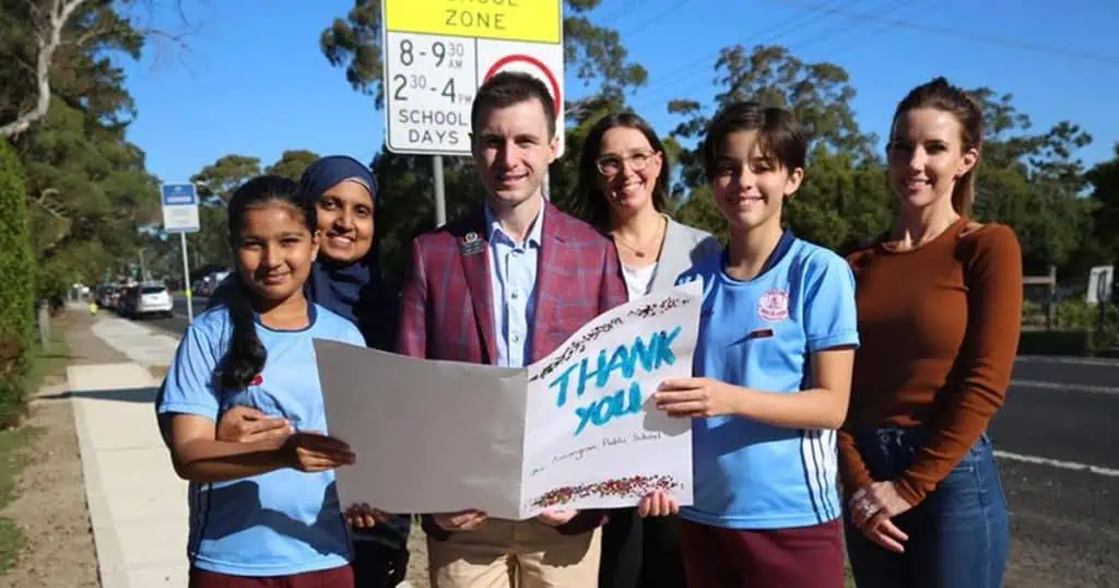 National Walk Safely to School Day