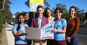 National Walk Safely to School Day
