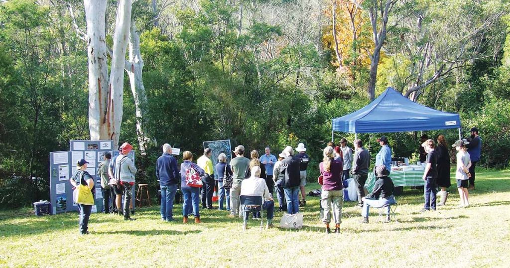 Colah Creek Platypus Q & A And Creekline Habit Planting Event