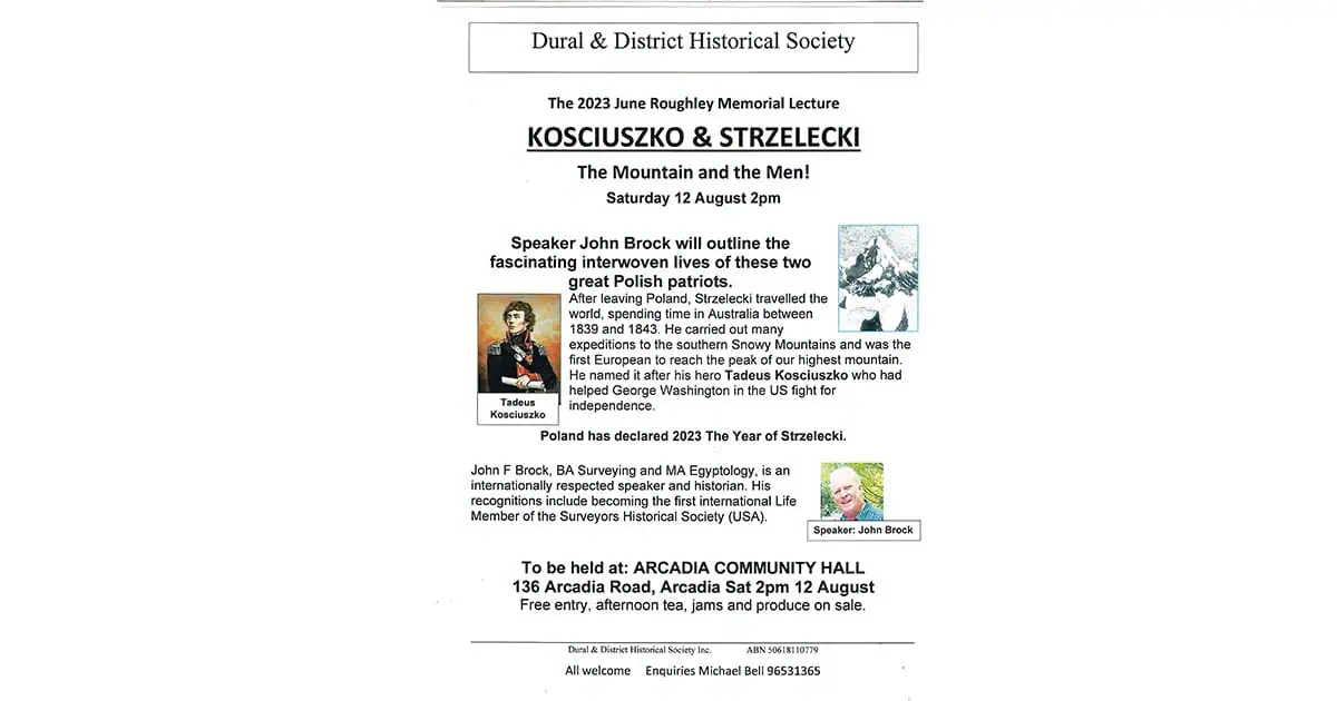 Dural and District Historical Society Inc. - News From History Cottage