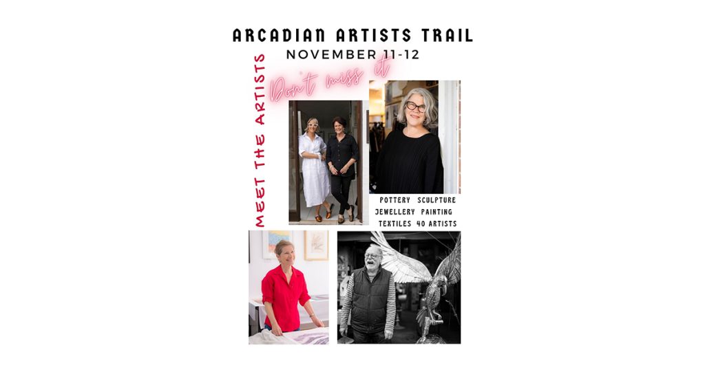 Creativity Abounds Arcadian Artists Trail 2023
