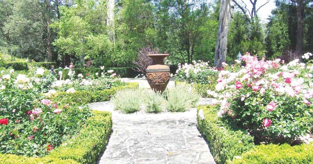 Pamela and Hugh Wallace’s beautiful Parterre Garden