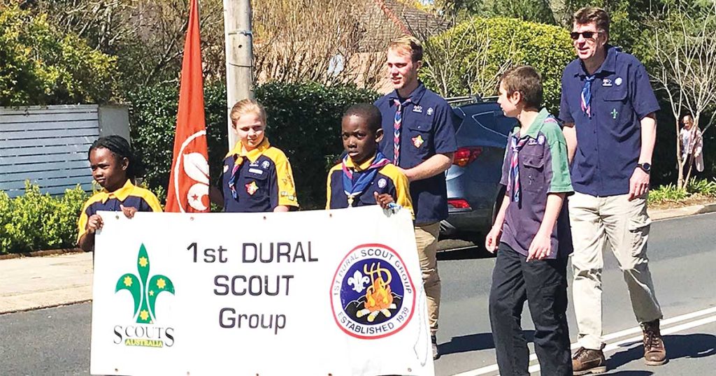 Dural Scouts at Kenthurst Fair