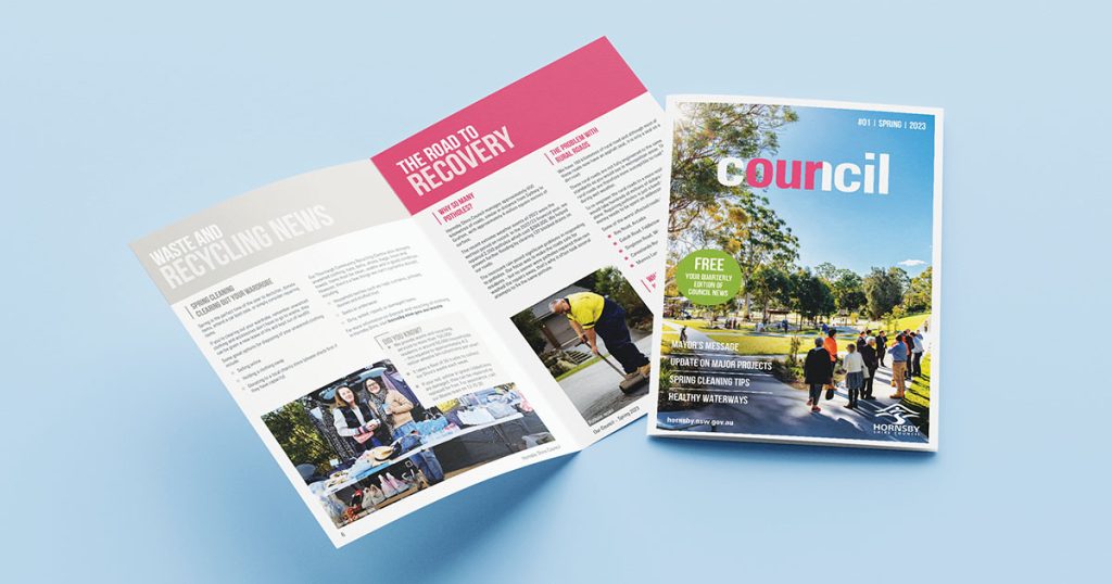 New Quarterly Publication Brings Council News and Updates to All Residents of Hornsby Shire