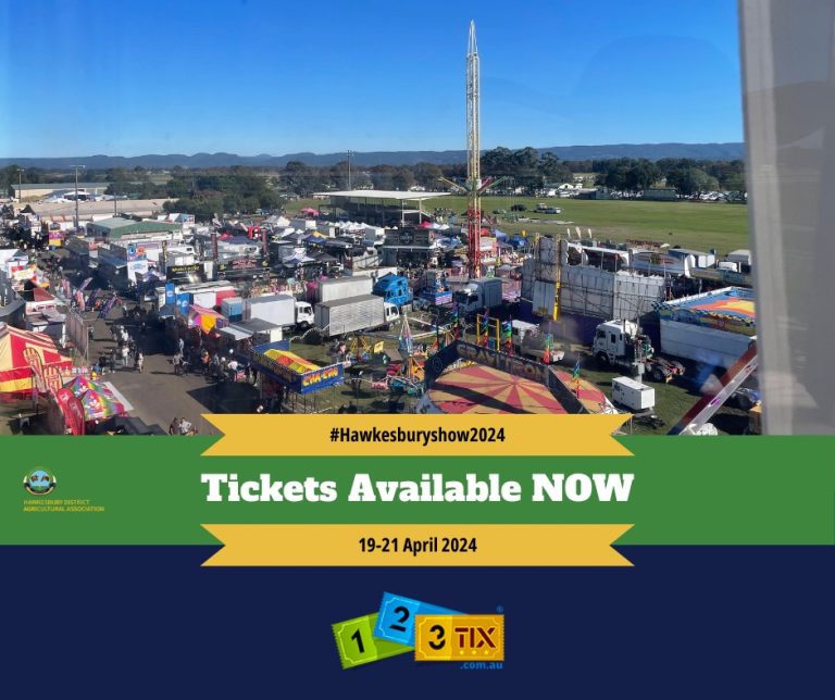 Hawkesbury Show 2024 Early Bird Ticket on Sale