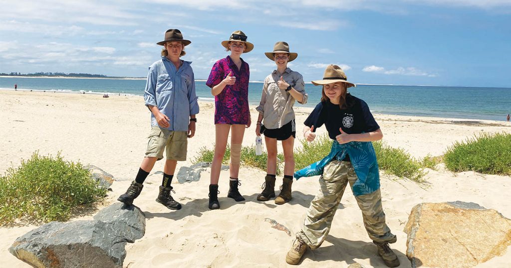 Dural Scouts Hike Over Summer Holidays