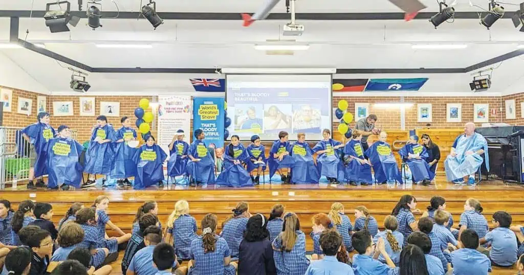 Leukaemia Foundation In World's Greatest Shave Event 2024