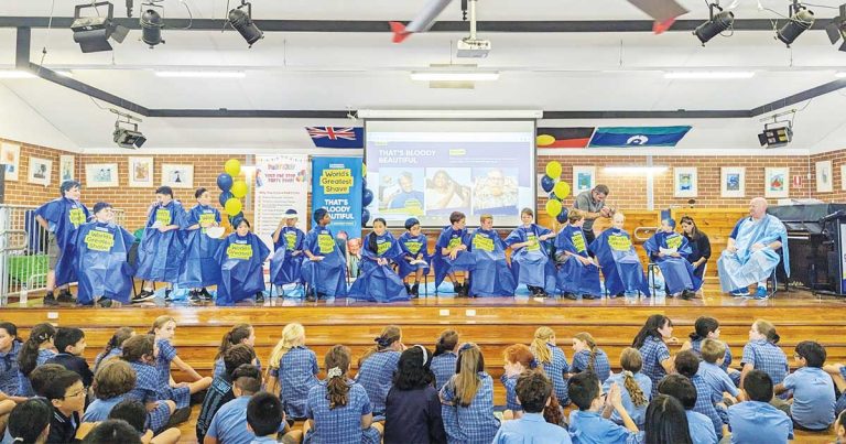 Leukaemia Foundation In World's Greatest Shave Event 2024