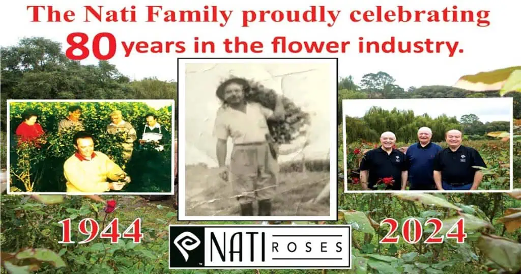 Nati Roses Celebrates 80 Years of Business