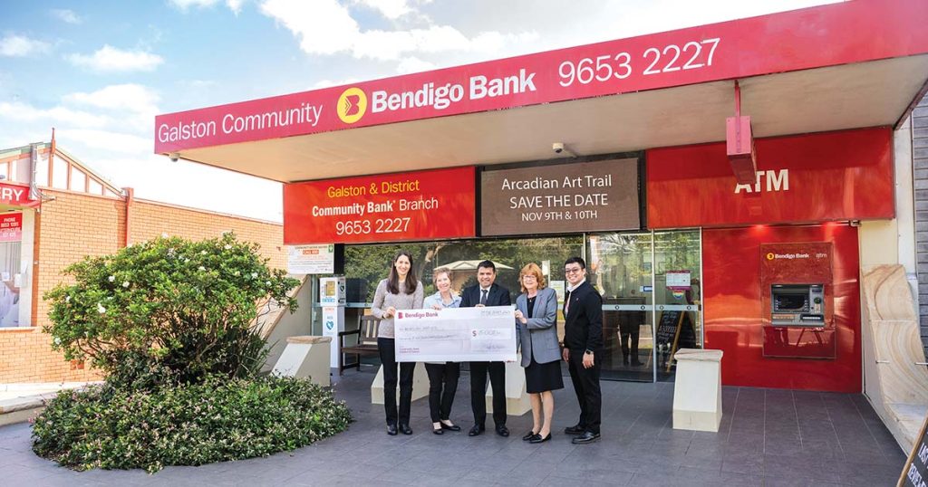 Thank you to Bendigo Bank: Sponsors of Arcadian Artists Trail 2024