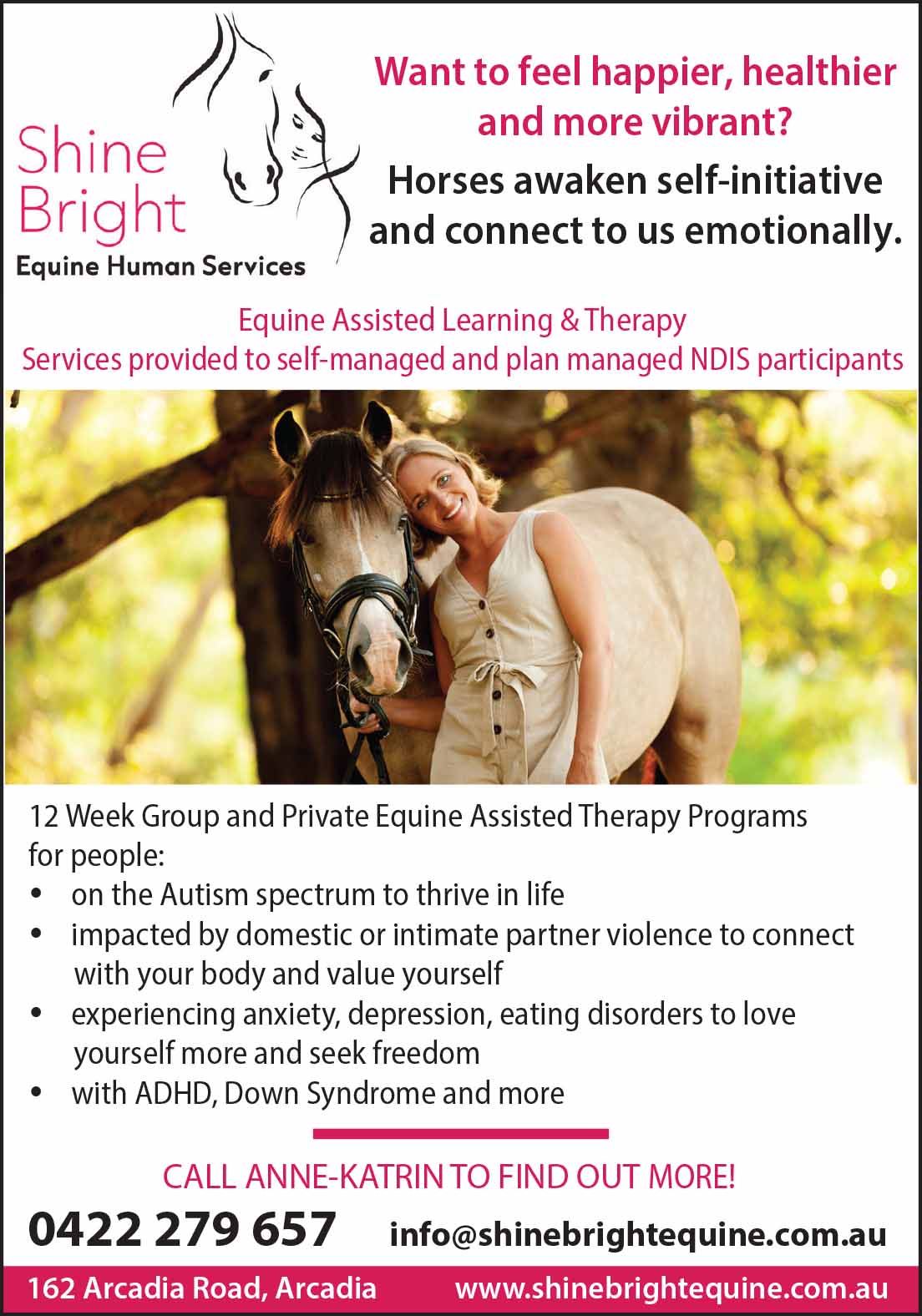 Shine Bright Equine Human Services