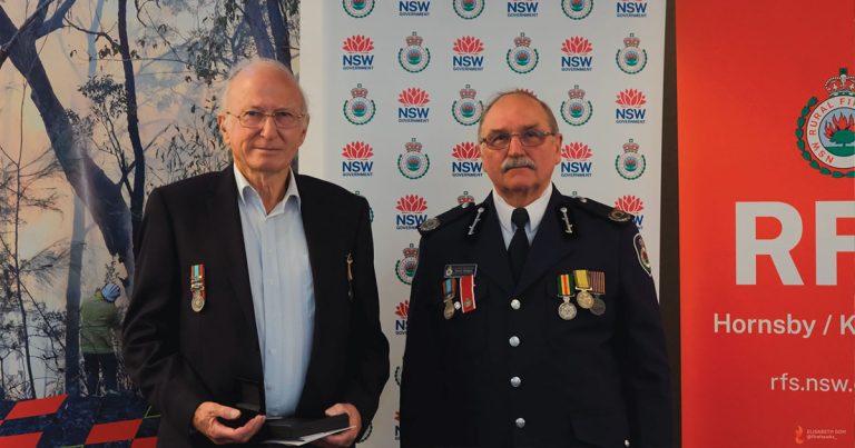 David Stockman 45 Years Service Of Bushfire Brigade