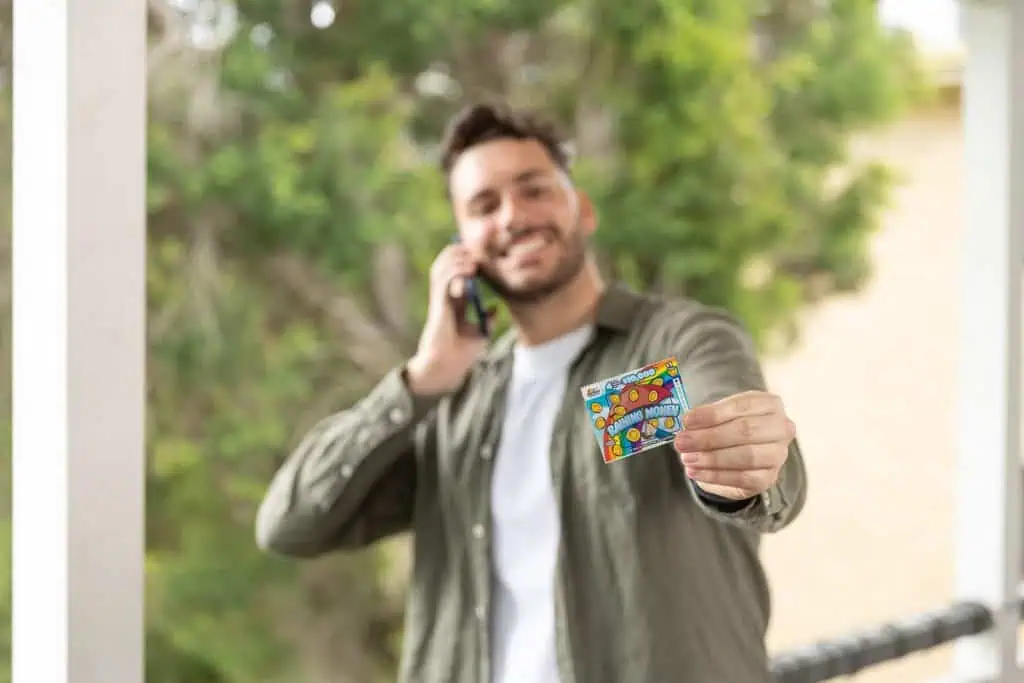 Riverstone Man Rediscovers $10,000 Instant Scratch-Its Birthday Treat