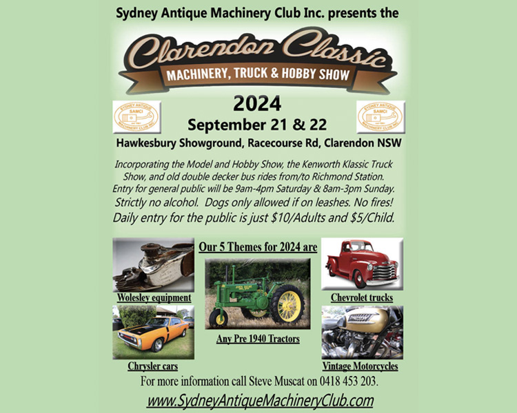 Sydney Antique Machinery Club Inc.