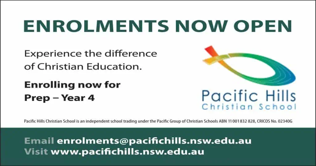 New School Term at Pacific Hills Christian School