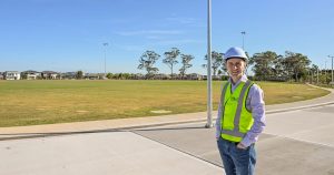 Stringer Road Reserve Nears Completion