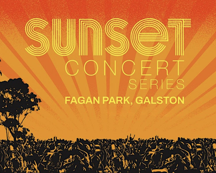 Sunset Concert Series. Outdoor Concert in Fagan Park, Galston