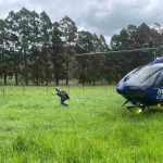 CareFlight Airlifts Man Suffering Medical Episode in Central MacDonald