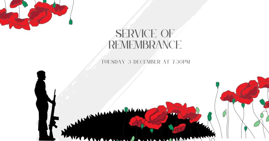 A Candlelit Service of Remembrance