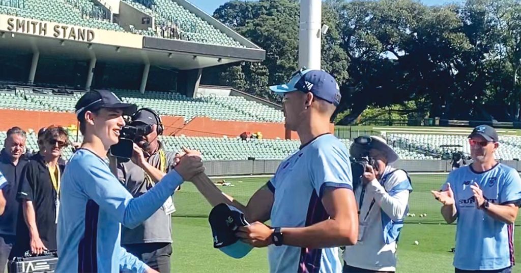 Local Junior, Lachy Shaw Makes his NSW Cricket Debut