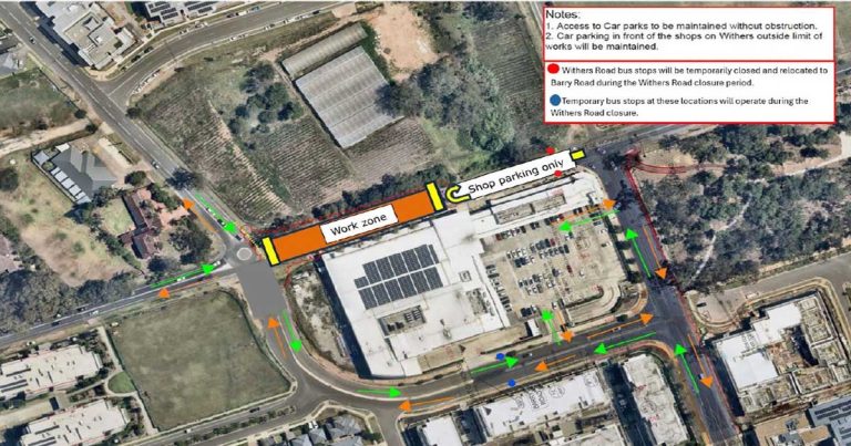 Temporary Road Closure for North Kellyville