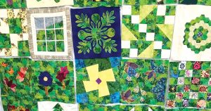 Arcadian Quilting News 2025: Exotic Garden Quilt