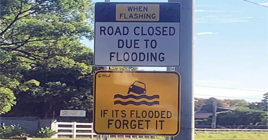 Updated Flood Warning System For Cattai Ridge Road Bridge