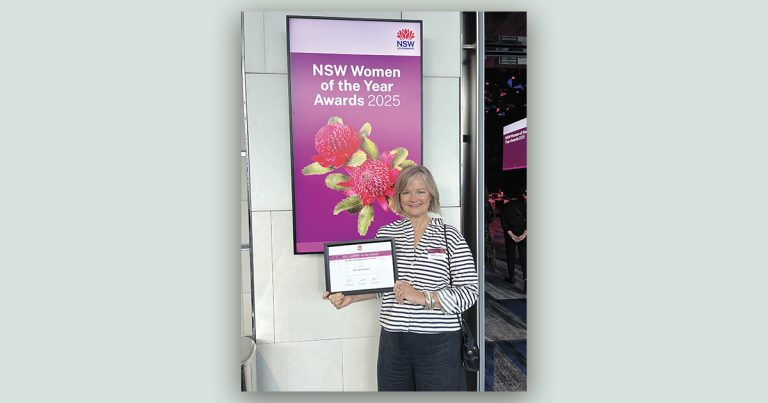 Hornsby Woman of the Year Myf Webster