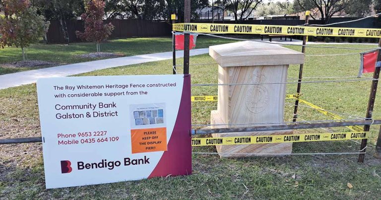 Ray Whiteman Heritage Fence Build Starts June 2