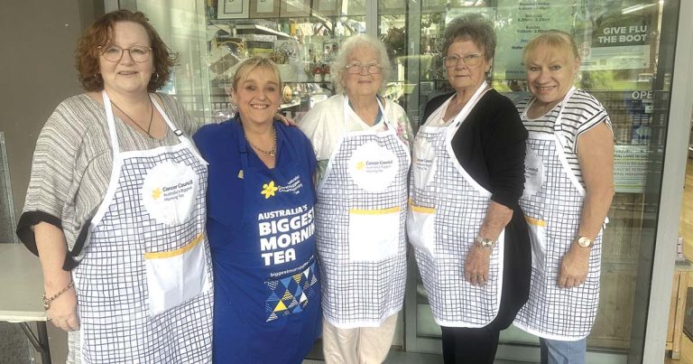 Australia's Biggest Morning Tea At Galston Village Pharmacy