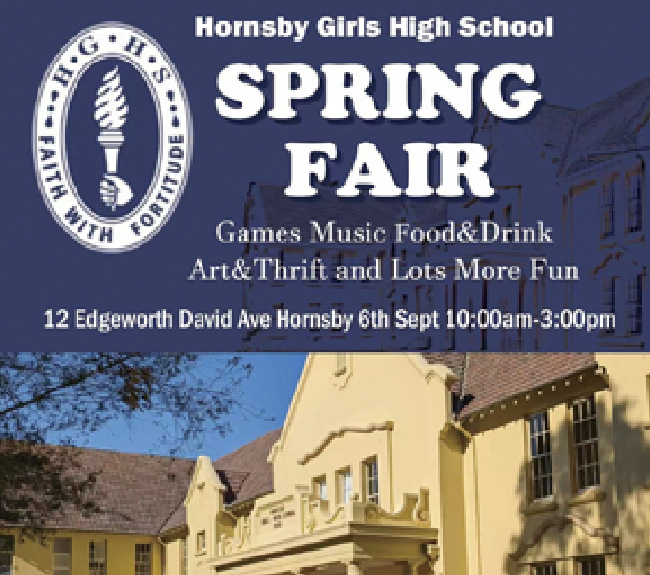 HGHS Spring Fair – Community Day 2025