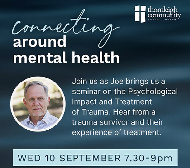 Connecting Around Mental Health – Trauma