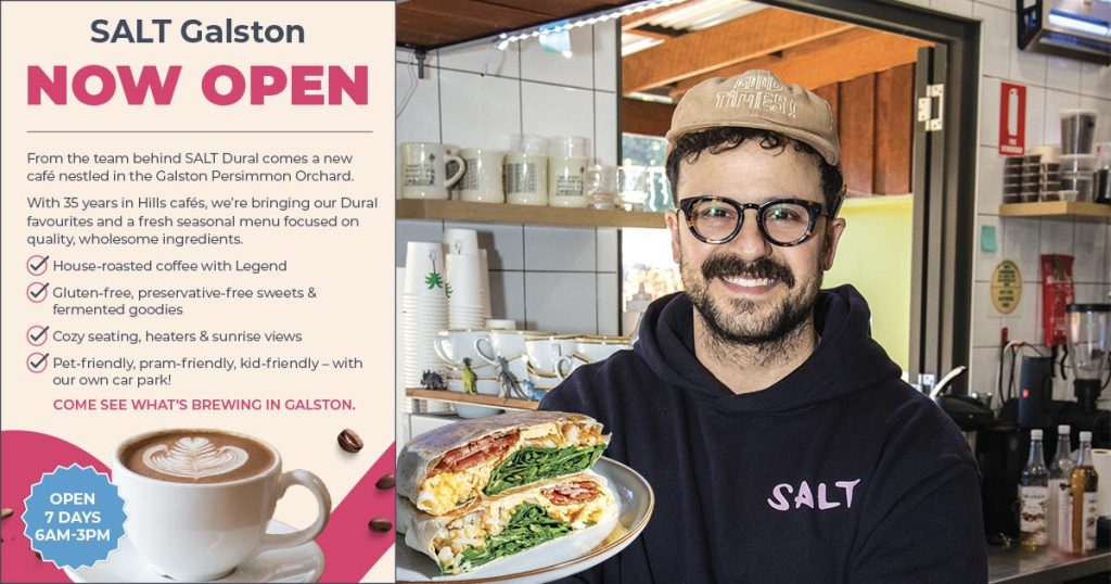 SALT Cafe Galston Is A New And Welcome Addition