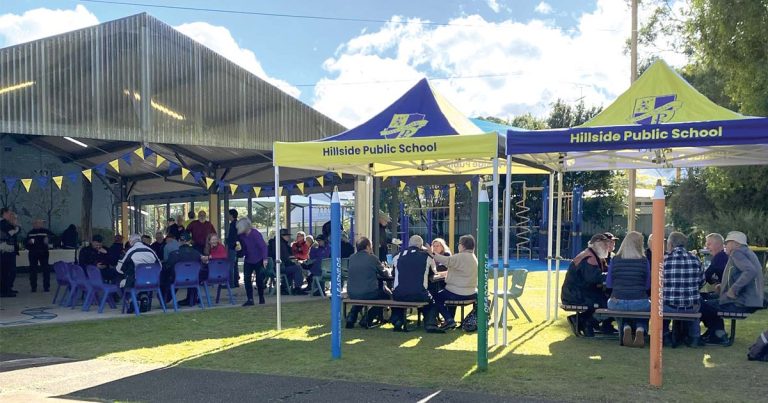 Motorcycle Rally Success at Hillside Public School